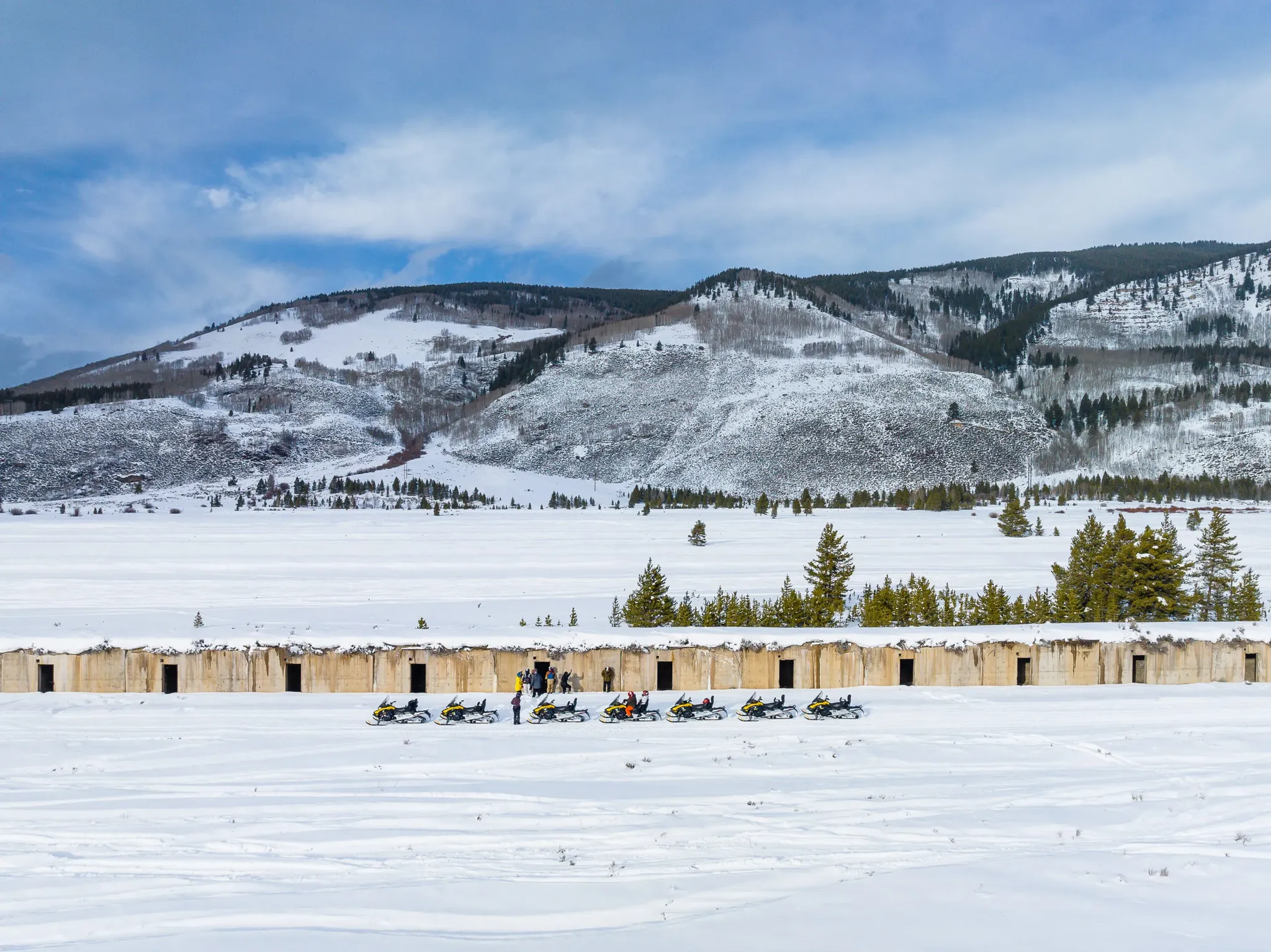 Guided snowmobile tours and rentals in Beaver Creek, Colorado